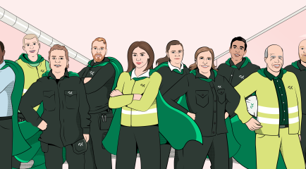 Gode kollegaer gir superkrefter