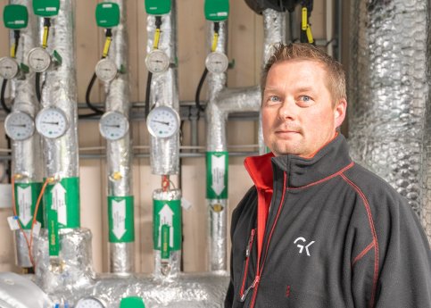 Roy Åge Nesset, prosjektleder rør