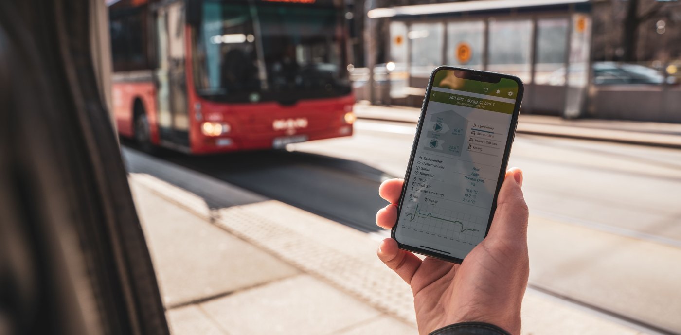 I dashbordet til GK Cloud får du informasjon om vær og strømpriser.