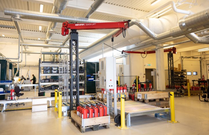 Produksjonslokalene til Miljø Norge. Foto: Miljø Norge