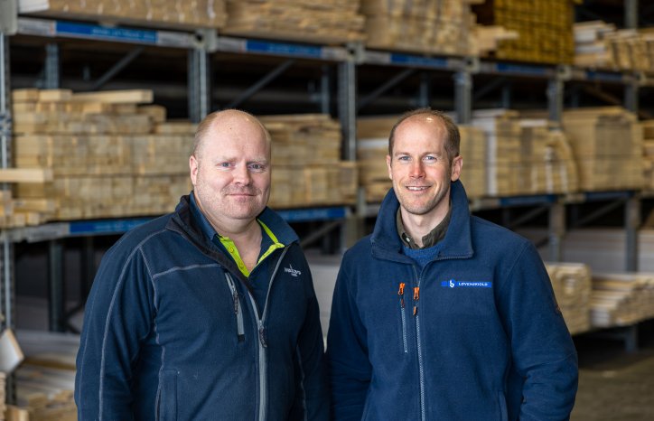 Jørgen Rønbeck og Harald Løvenskiold. Foto: GK Gruppen AS