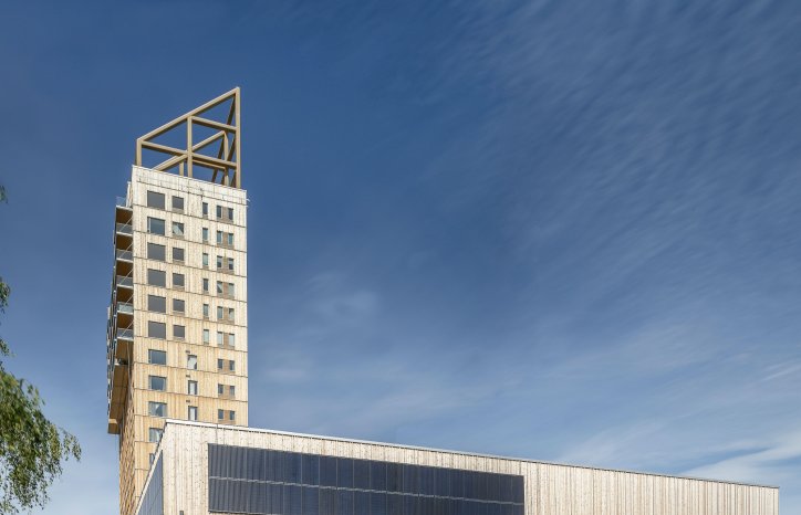 Mjøstårnet i Brumunddal