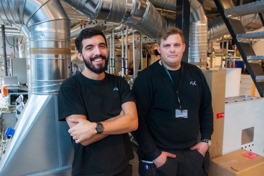  Yesin Azagouagh og Stian Askerød. Foto: GK Norge