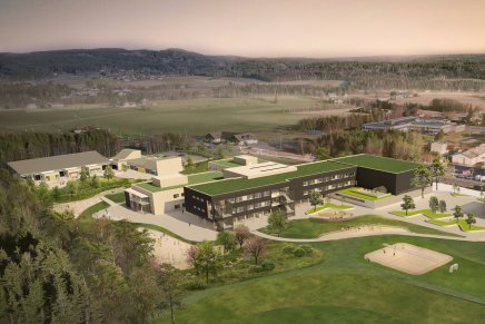 Aursmoen skole. Foto: Arkitektgruppen Lille Frøen.