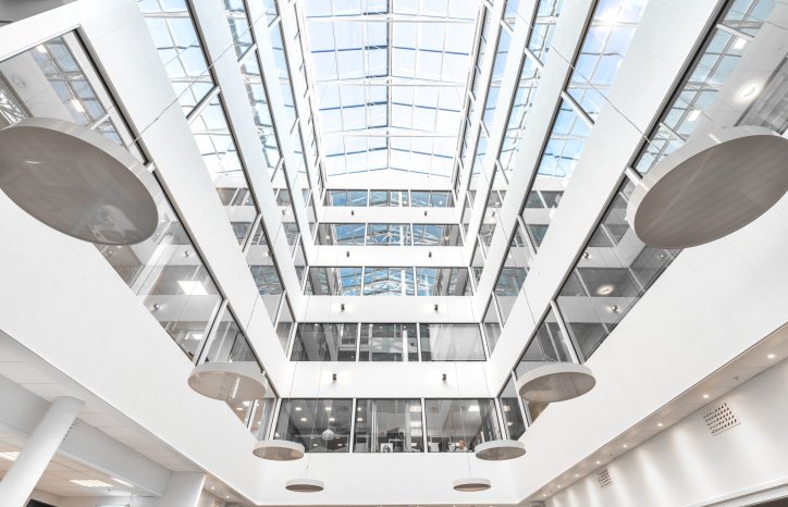 Central Atrium i Bodø. Foto: Corponor.