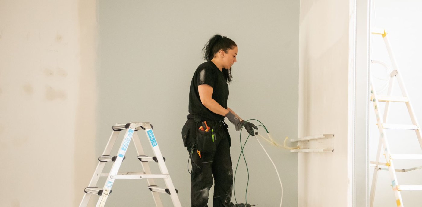 Lise Renate Røtting i arbeid. Foto: GK Gruppen AS