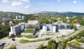 Oversiktsbilde av Radiumhospitalet