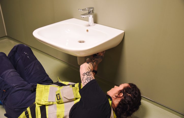 Silje Katrine Høva Johansen er servicerørlegger i GK