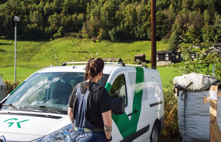Silje Katrine Høva Johansen er servicerørlegger i GK.