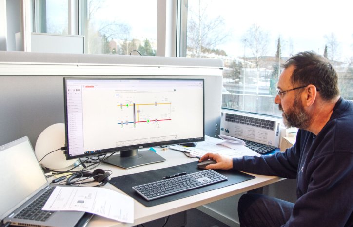 Følg ekstra nøye med på at alt går som normalt på SD-anlegget for å unngå frostskader i næringsbygg: Foto: GK