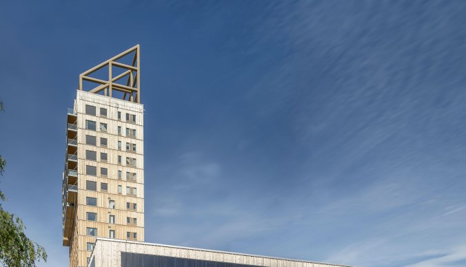 Mjøstårnet i Brumunddal