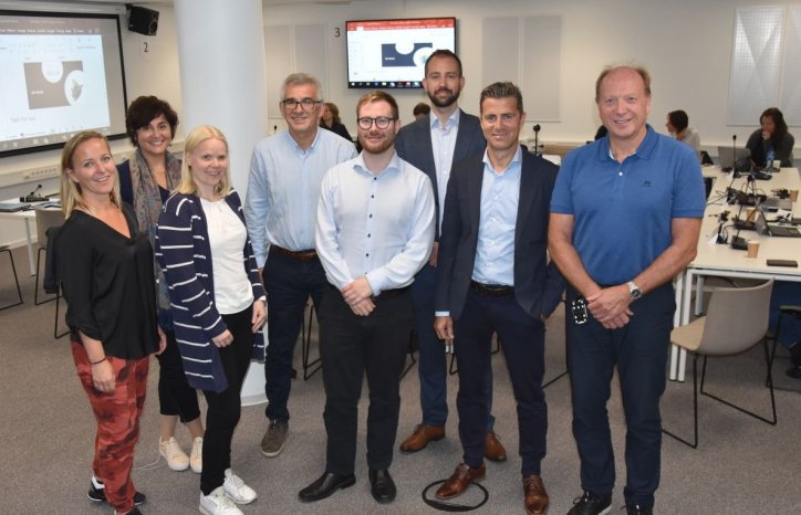 Bergen kommune har inngått partnerskap med GK og MazeMap: bilde av deltakere